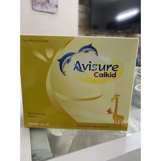Avisure Calkid - Canxi nano cho trẻ (hộp 30 ống)
