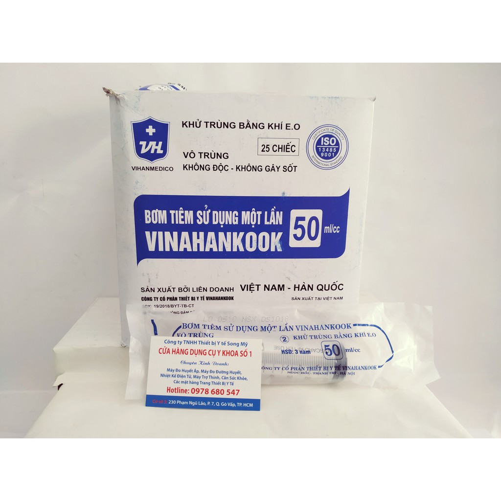 BƠM TIÊM/ CHO ĂN VINAHANKOOK 50cc