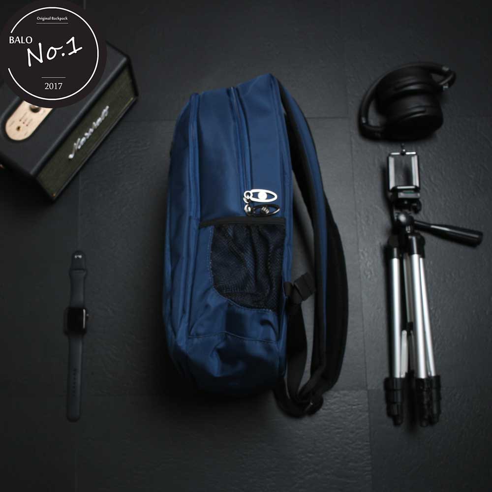 Balo Thời Trang Cao Cấp Simple Carry B2B04 L.Navy