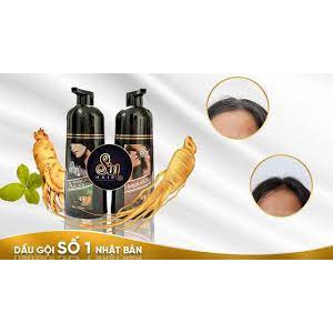 Dầu gội phủ bạc sinhair - NHẬT Bản tóc đen - nâu đều màu đẹp tự nhiên - FAKE ĐỀN 200%