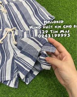 Quần kẻ cạp chun