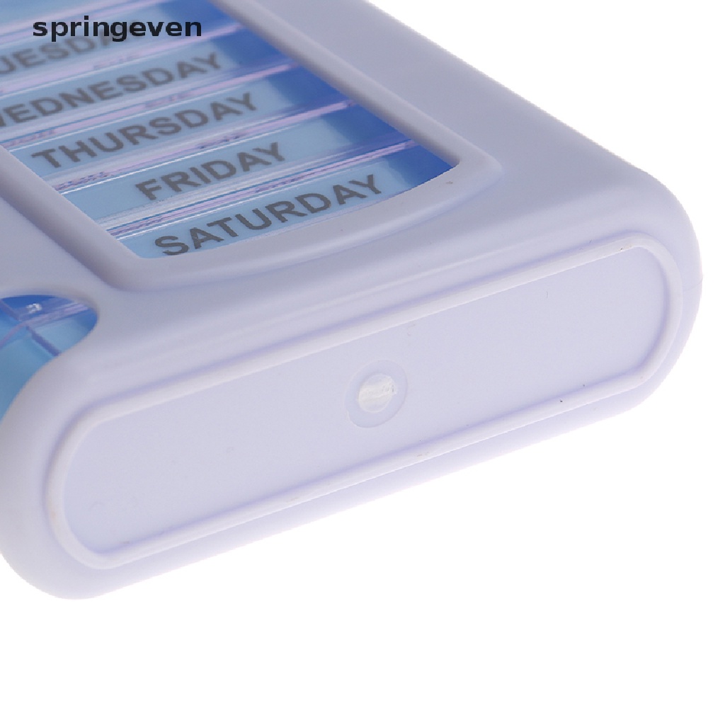 Hộp Đựng Thuốc 7 Ngày Bằng Nhựa Tiện Dụng Khi Đi Du Lịch