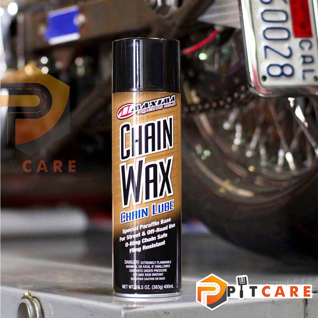 Xịt Dưỡng Sên Maxima Chain Wax Chain Lube 535ml Không Văng Bôi Trơn Xích Hiệu Quả