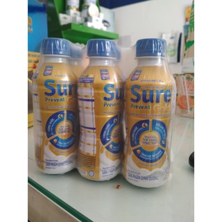 ( LỐC 6 CHAI ) Sữa bột pha sẵn Vinamilk Sure Prevent gold