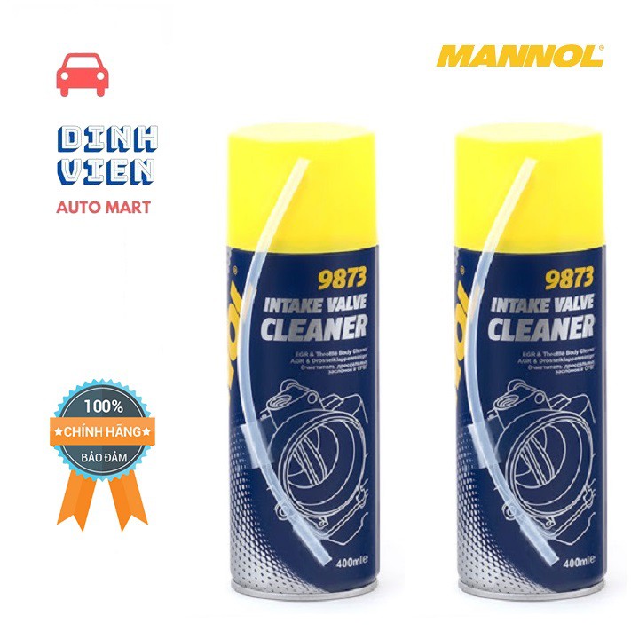 Dung Dịch Tẩy Rửa Van Nạp MANNOL Intake Valve Cleaner 9873 400ml – DV AUTOMART