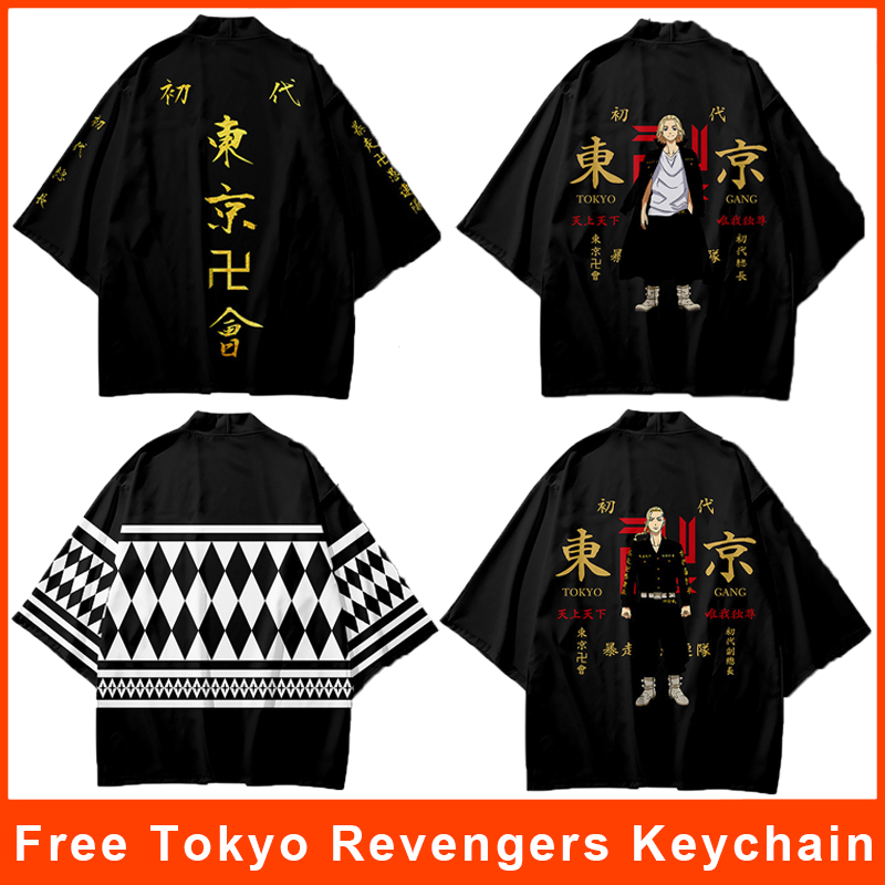 Áo Khoác Kimono In Hình 3d Cá Tính Tokyo Revengers