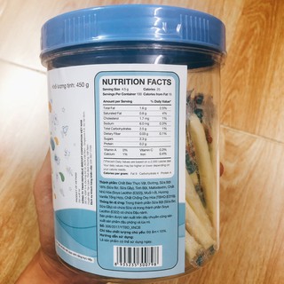 Kẹo Que Mềm Krim Stix Vị Sữa (Hũ 100 que)