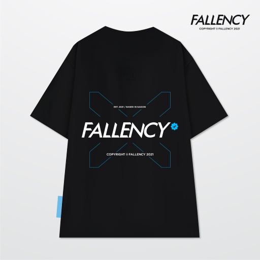 Áo thun X Fallency Đen FLC103