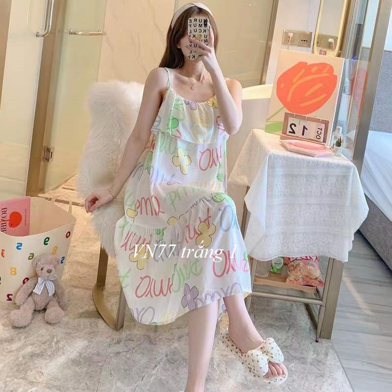 VÁY LANH SĂN Hàng Giao Luôn MẶC NHÀ ĐẦM MẶC NHÀ VN77