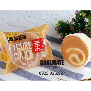 Bánh bông lan sốt bơ Figure Cake