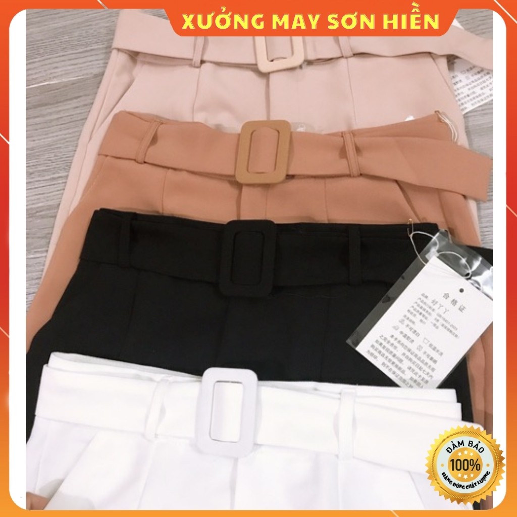 Quần Baggy Đai Vải Xưởng May Sơn Hiền MS3006