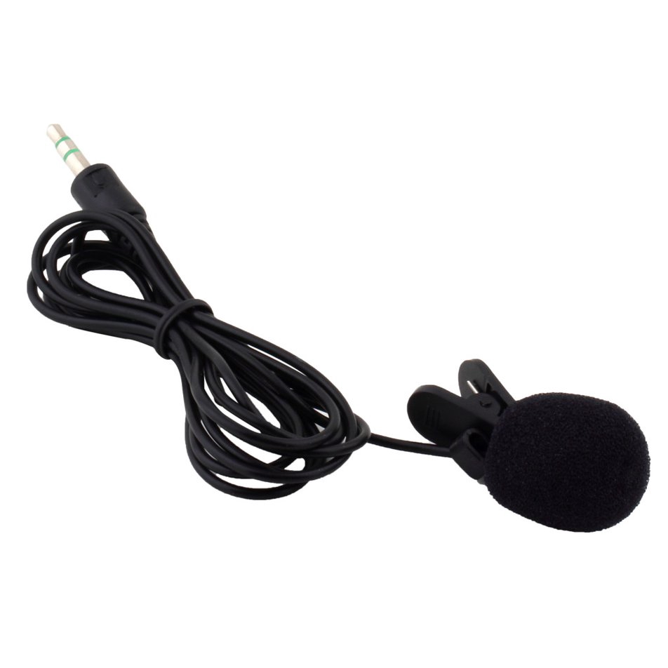 3.5mm Microphone lapel microphone is used for recording, recording for mobile phones, cameras, laptops, convenient for video recording and live broadcasting