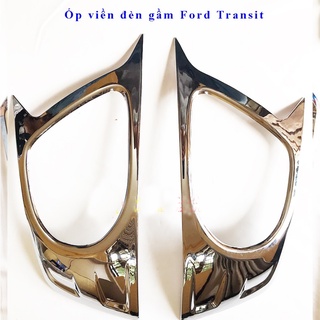 Ốp viền đèn gầm xe ford transit 2014-2019 mạ crom cao cấp