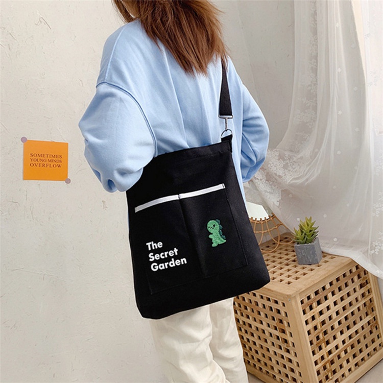 Túi Xách Canvas Thời Trang Du Lịch Cho Nữ Sinh