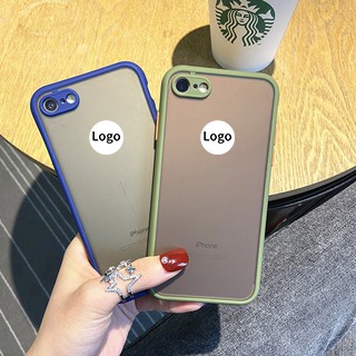 Ốp điện thoại cứng mặt nhám bảo vệ camera thời trang cho iPhone 11 Pro Max X XR XS Max 6S 7 8 Plus