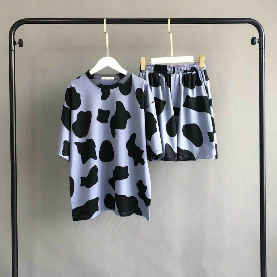Set Bộ Bò Sữa From Rộng Unisex - Lapi VN, Đồ Bộ Mặc Nhà Tay Lỡ  Nam Nữ Đều Mặc Được | BigBuy360 - bigbuy360.vn