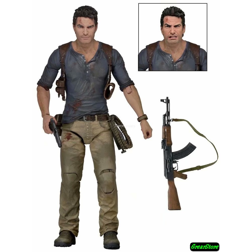 ( HÀNG CÓ SẴN ) MÔ HÌNH NHÂN VẬT NATHAN DRAKE TRONG UNCHARTER 4 : A THIEF'S END FIGMA CỬ ĐỘNG ĐƯỢC