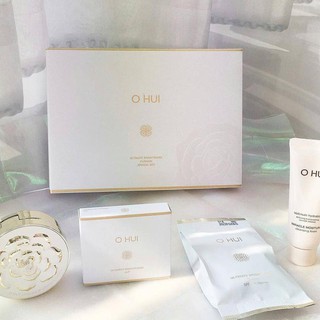 Set phấn  OHUI ULTIMATE BRIGHTENING CUSHION SPECIAL SET 2019