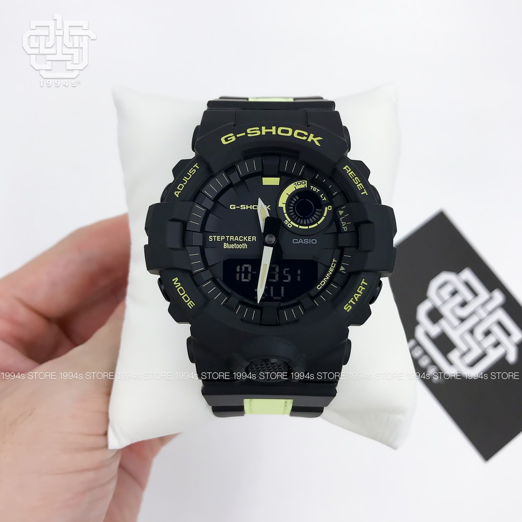 Đồng hồ nam Casio G-Shock GBA-800 / GBA-800LU-1A1 chống va đập, dây đeo dạ quang, chống nước 200m, hàng chính hãng