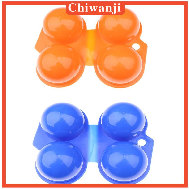 Giá đỡ 2 ngăn đựng trứng tiện lợi cho dã ngoại