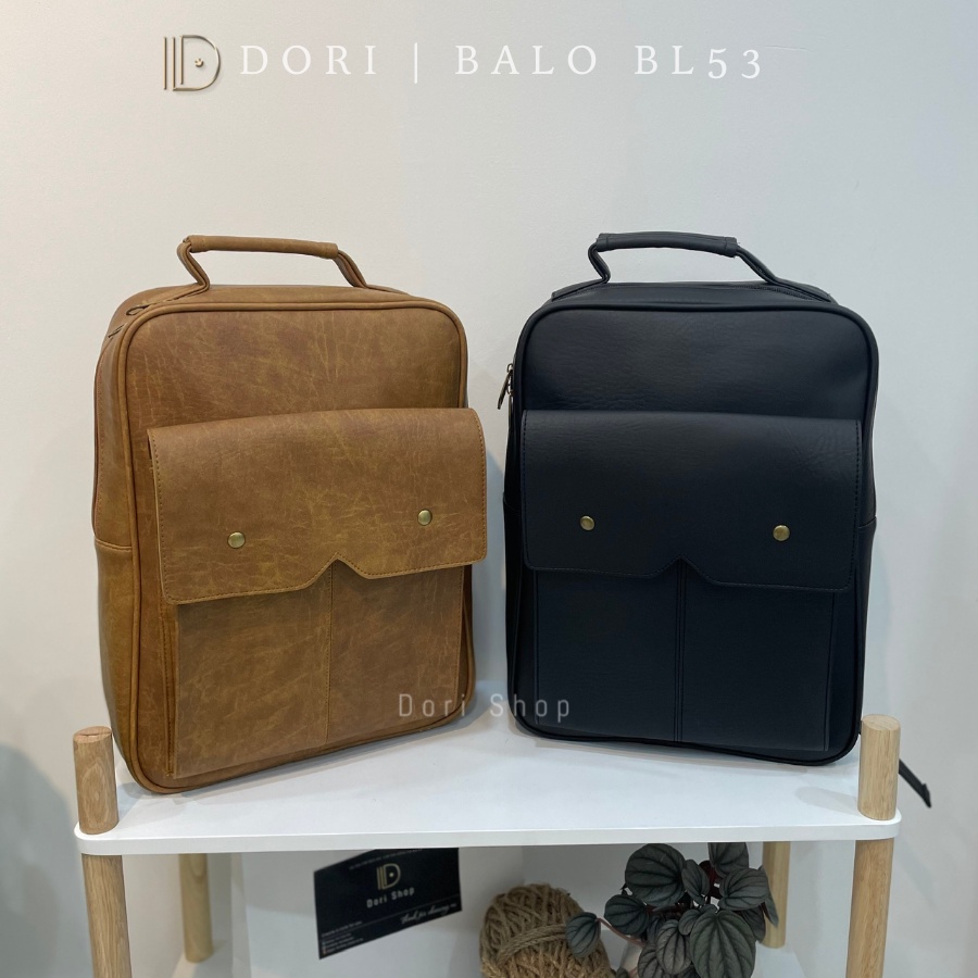 BALO DA CAO CẤP, BA LÔ ĐỂ LAPTOP DORISHOP|BL53