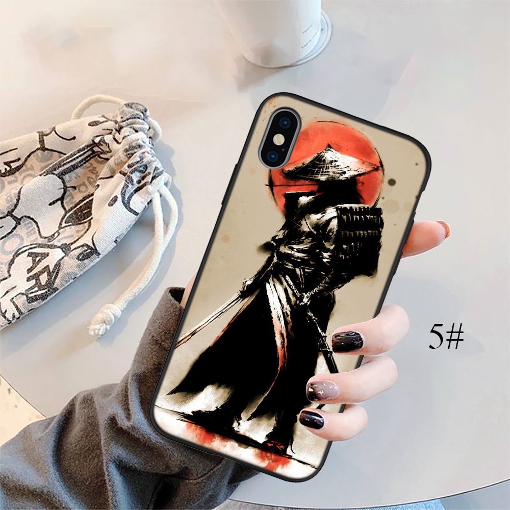 Ốp Điện Thoại Họa Tiết Samurai Nhật Bản Cho Iphone 5 5S 6 6S 7 8 11 Pro Max Plus SE XR IX58