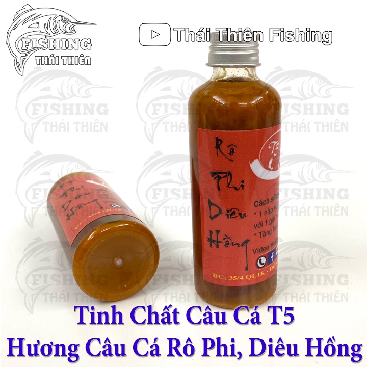 Hương Câu Cá Rô Phi Diêu Hồng T5 Kích Thích Cá Nhanh Ăn Mồi Dùng Câu Đơn Đài Hồ Dịch Vụ Sông Tự Nhiên