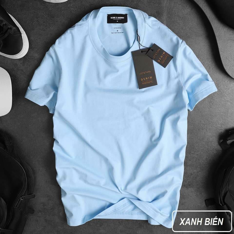 Áo Thun Nam Trơn Vải Cotton Cao Cấp Hàng VNXK | BigBuy360 - bigbuy360.vn