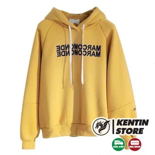 Áo hoodie Chống Nắng sweater Unisex form rộng cho nam nữ in MARCOMONDE, có 3 màu ulzzang (ảnh thật) KENTIN