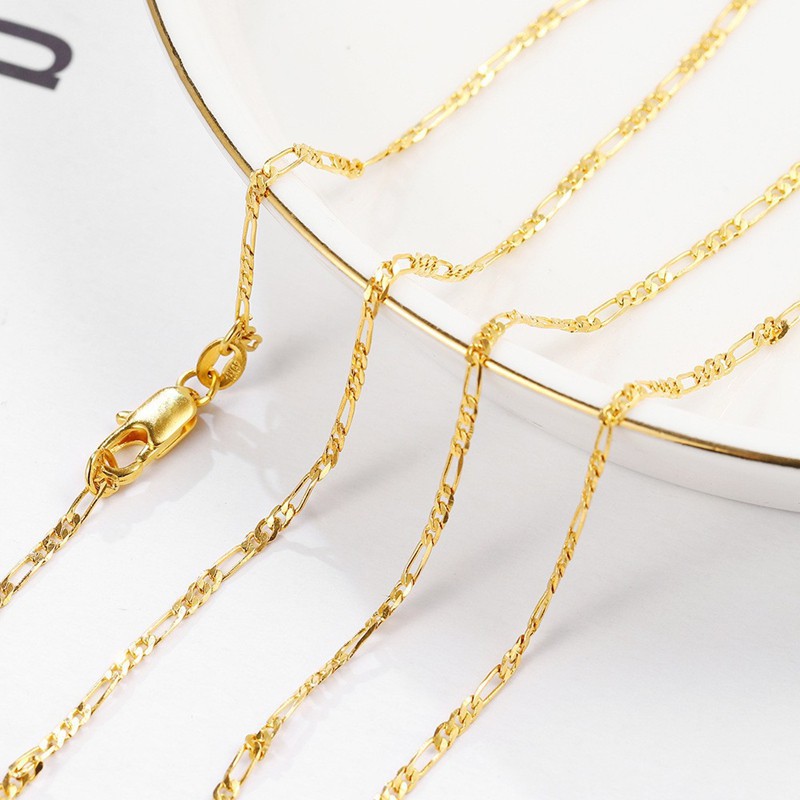 Dây chuyền vàng 24K thời trang nam nữ phong cách hip-hop