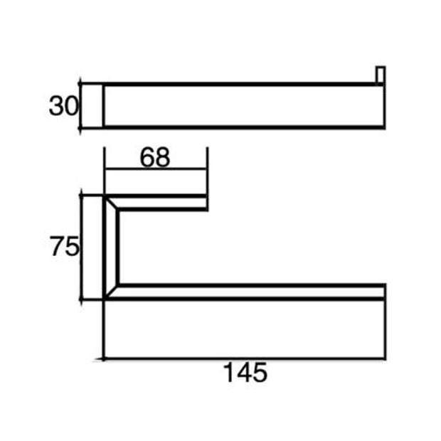 Bộ 4 phụ kiện nhà tắm inox 304 hc4850