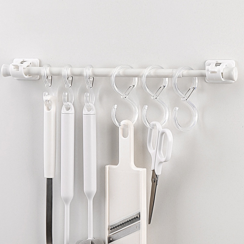 Giá Đỡ Móc Treo Hình Chữ S Tiện Dụng Cho Phòng Tắm/Nhà Bếp