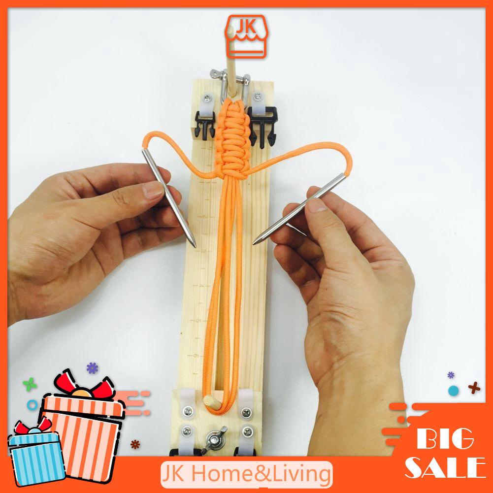 Bộ khung đan vòng paracord JK H&L bằng gỗ