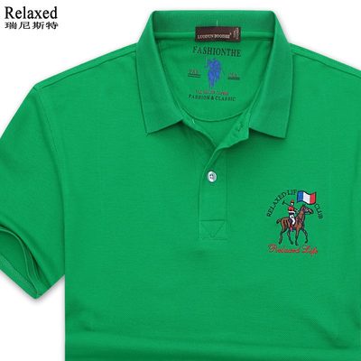 Quần áo Golf mùa hè Áo phông nam cộc tay golf Áo Đấu nam áo polo cổ áo chuyển động nhanh khô 100% cotton