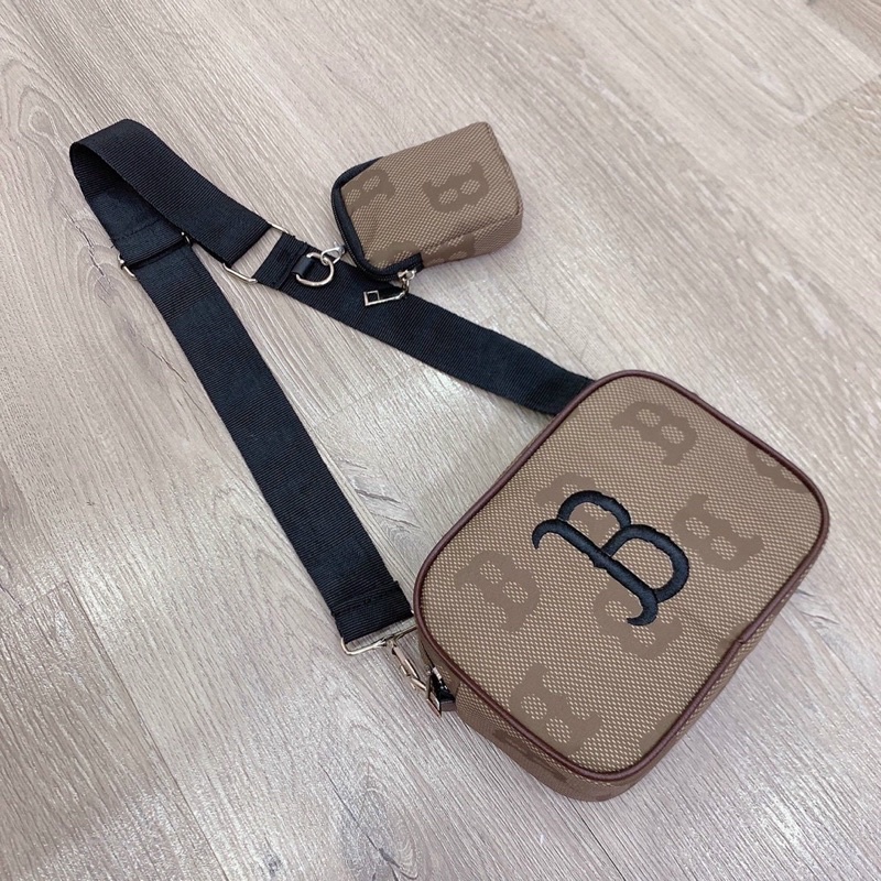 Túi Đeo Chéo Nam Nữ Unisex, Set 2 Túi Đeo Chéo Dáng Thể Thao