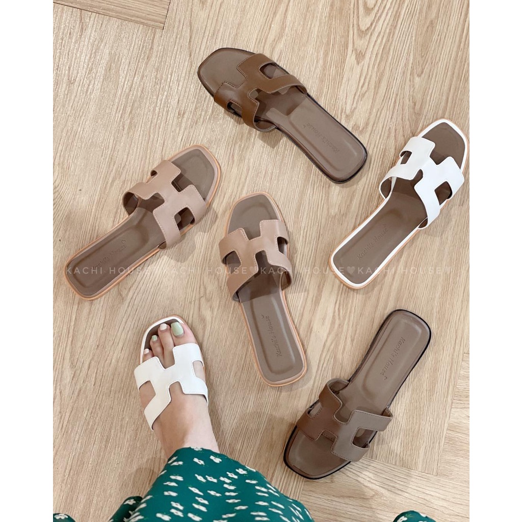 Dép Kachi bệt chữ H 506 - Kachi House