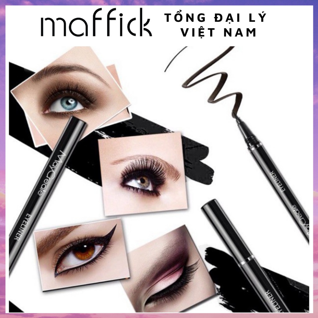 Bút kẻ mắt nội địa trung không thấm nước MayCreate Eyeliner MKM1