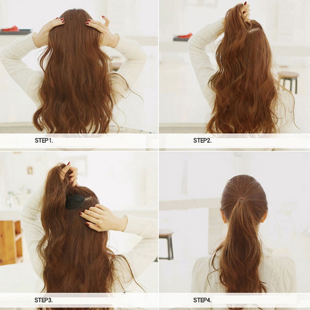 Kẹp Tóc Bằng Nhựa Tàng Hình Sáng Tạo Cho Nữ timetunnel