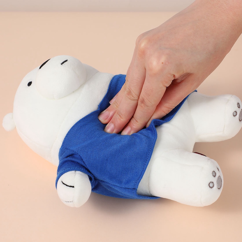 [Mã LIFEMALL2503 giảm 15% đơn 99K] Gấu bông mềm mịn chất liệu cao cấp We Bare Bears Miniso