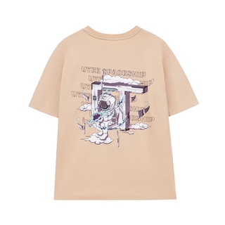 Áo thun 100% cotton co giãn 4 chiều spaceship cực chất