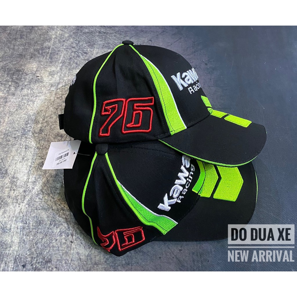 Nón_mũ kết Kawasaki racing_đua xe