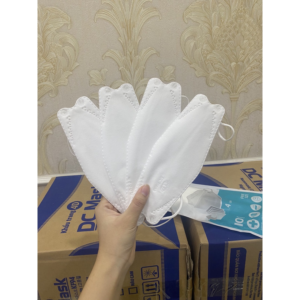 [Bán Sỉ] Thùng 300c KHẨU TRANG 4D MASK Duy Khánh KF94 TIÊU CHUẨN HÀN QUỐC GÓI (10c)