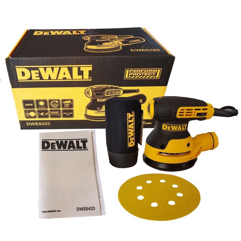 DEWALT máy chà nhám tròn DWE6423
