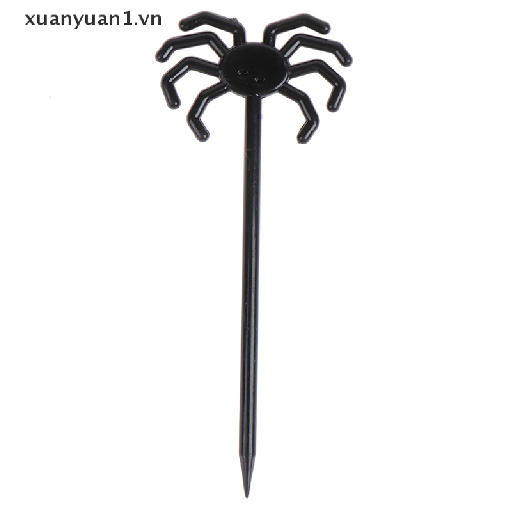 Set 8 Nĩa Ăn Trái Cây Phong Cách Halloween Đáng Yêu