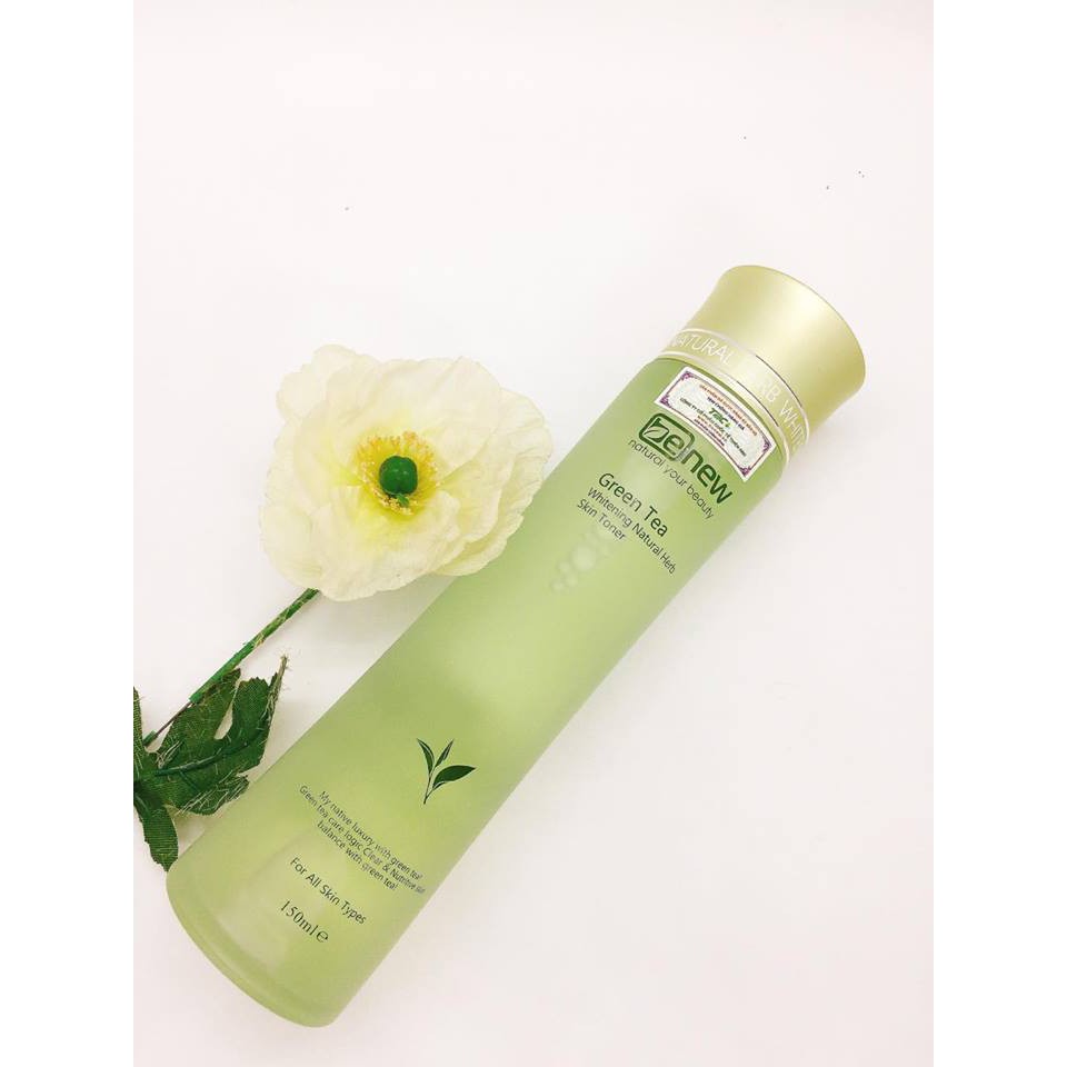 Nước hoa hồng trà xanh cao cấp Benew Green tea toner 150ml