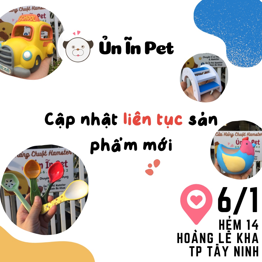 Đồ ăn cho hamster, hộp HẢI SẢN SẤY tép, cá khô bổ dưỡng