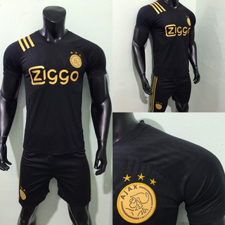 Bộ bóng đá Ajax Amsterdam 2020 2021 (đen-vàng)