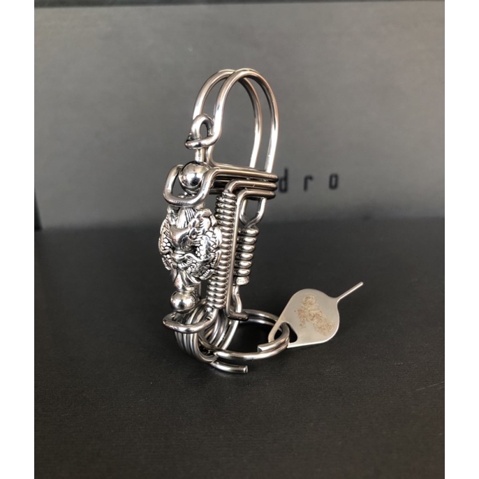 Móc khoá inox hổ phù