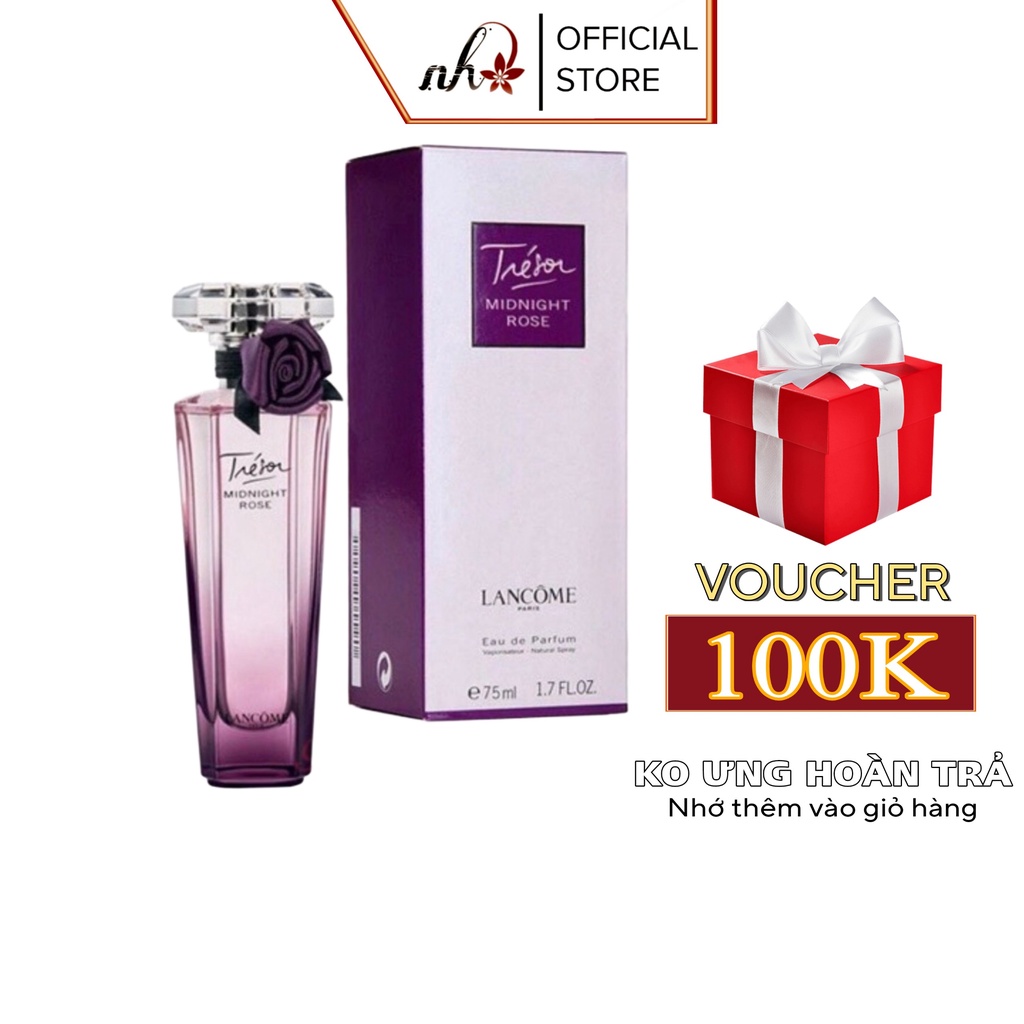 Nước Hoa nữ Lancôme Tresor Midnight Rose 75ml nước hoa nữ chính hãng thơm lâu quyến rũ authentic giá rẻ