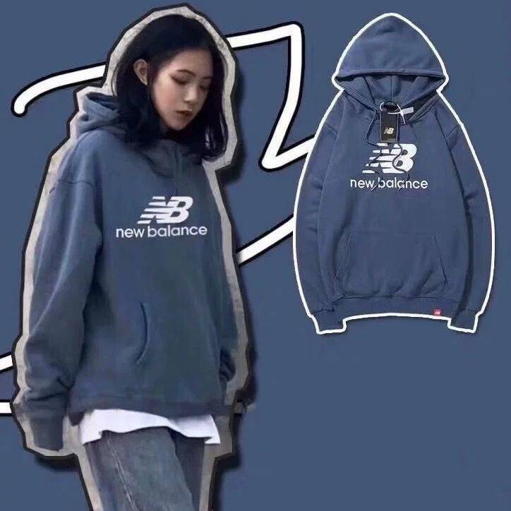 Mới New Balance Áo Hoodie Thời Trang Năng Động Cho Cặp Đôi